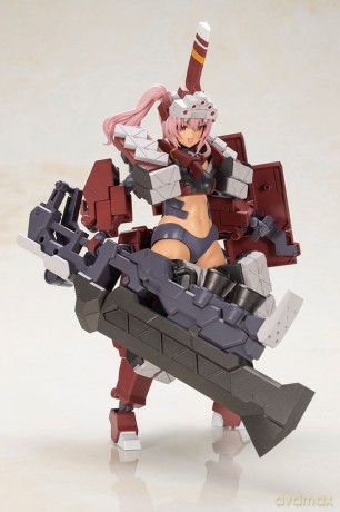 Frame Arms Girl Plastic Model Kit Kagutsuchi-Otsu Fencer 19 cm