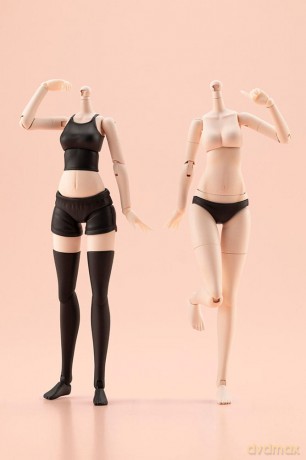 Sousai Shojo Teien Accessory Set for 1/10 Action Figures Dress Up Body Body Color C Size S