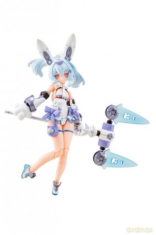 Megami Device Plastic Model Kit 1/1 Puni Mofu Yuki Tu 15 cm