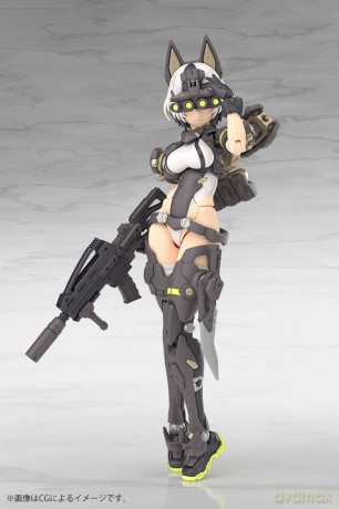 Megami Device Plastic Model Kit 1/1 Yggdrasis Garm Ripper 16 cm