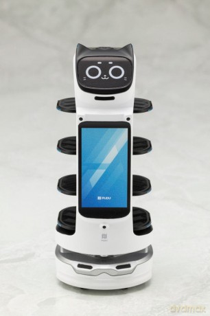 Pudu Robotics Plastic Model Kit Bellabot White Ver. 11 cm