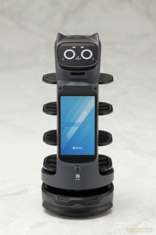 Pudu Robotics Plastic Model Kit Bellabot Black Ver. 11 cm