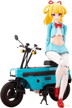 Megami Device Buster Doll Series Plastic Model Kit 1/1 Knight Alice with Honda AB12 Motocompo 15 cm