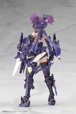 Megami Device Plastic Model Kit 1/1 Asra Ninja Kaname Shadow Edition Full Package 14 cm