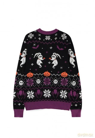 Nightmare Before Christmas Sweater Glow in the Dark (Christmas Jumper) Size S