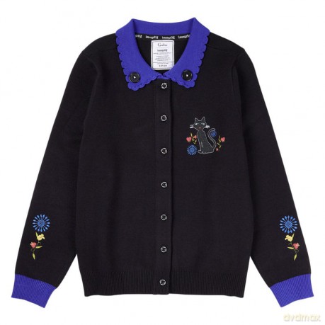 Pixar by Loungefly Cardigan Unisex Collared Cat Dragonfly Size L