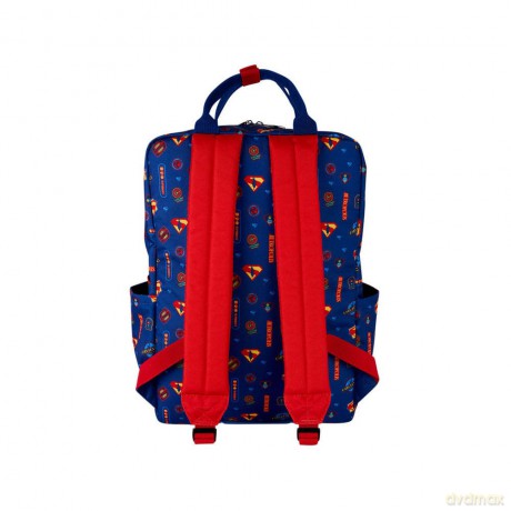 DC Comics by Loungefly Full-Size Nylon Backpack Superman