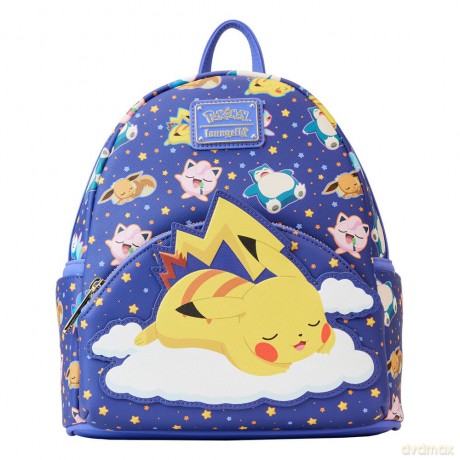 Pokemon by Loungefly Mini Backpack Sleeping Pikachu and Friends