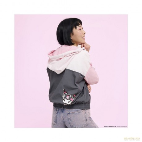 Sanrio by Loungefly Windbreaker Jacket My Melody and Kuromi Size L