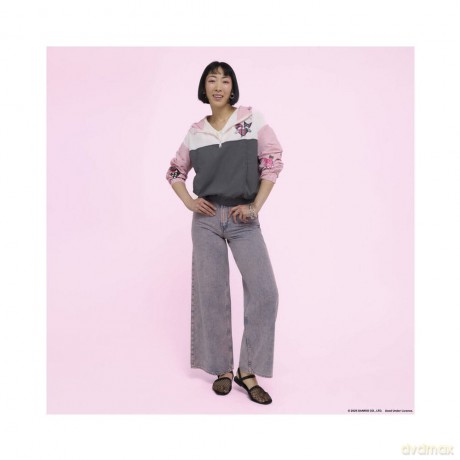 Sanrio by Loungefly Windbreaker Jacket My Melody and Kuromi Size M