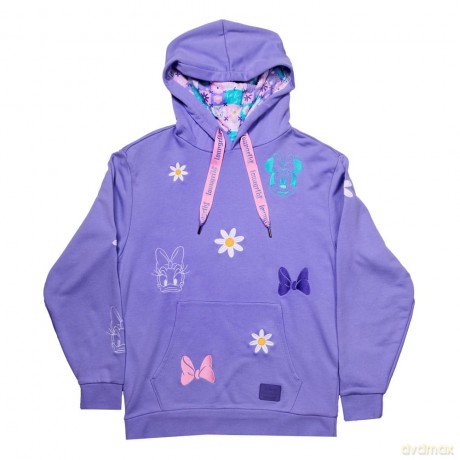 Disney by Loungefly Hoodie Sweater Unisex Daisy 85th Anniversary Size XXL