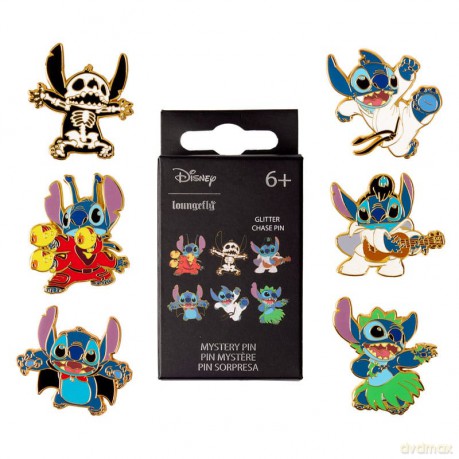 Disney by Loungefly Enamel Pins Blind Box Web Stitch Assortment (12)