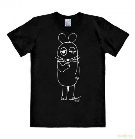 Die Sendung mit der Maus (The Show with the Mouse) Easy Fit T-Shirt Outline Size L