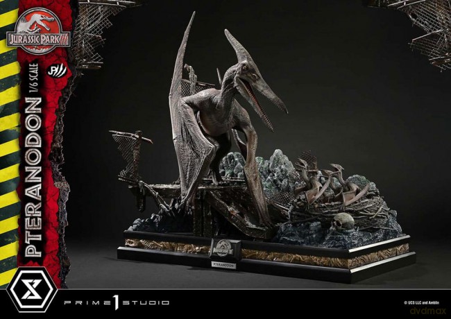 Jurassic Park III Legacy Museum Collection Statue 1/6 Pteranodon Bonus Version 68 cm