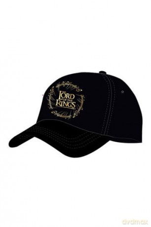 Lord of the Rings Curved Bill Cap Gold Logo