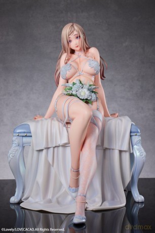 Original IllustrationPVC Statue 1/4 Marry me Illustrated by LOVECACAO Bonus Inclusive Limited Edition 31 cm