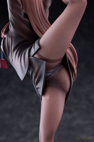 Original Character PVC Statue 1/6 OL-chan Who Doesn't Want to Go to Work White Ver. Deluxe Edition 26 cm