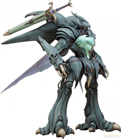 Aura Battler Dunbine Plastic Model Kit PLAMAX Bellvine 16 cm