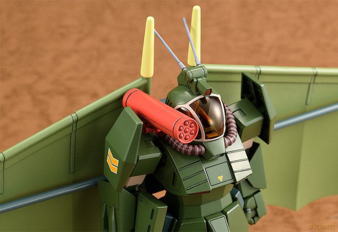 Fang of the Sun Dougram Combat Armors MAX 25 Plastic Model Kit 1/72 Soltic H8 Roundfacer Hang Glider Equipment Type 17 cm