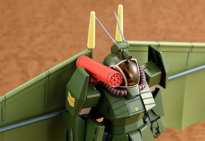 Fang of the Sun Dougram Combat Armors MAX 25 Plastic Model Kit 1/72 Soltic H8 Roundfacer Hang Glider Equipment Type 17 cm