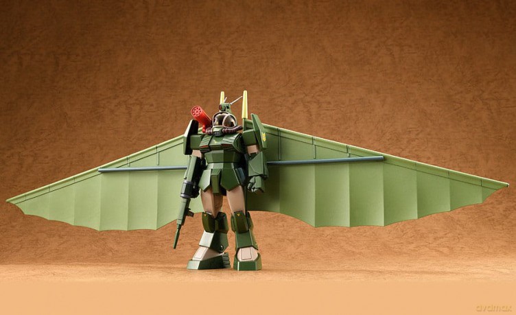Fang of the Sun Dougram Combat Armors MAX 25 Plastic Model Kit 1/72 Soltic H8 Roundfacer Hang Glider Equipment Type 17 cm
