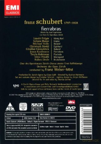 Welser-Moest: Fierrabras/Zurich Opera [2DVD]