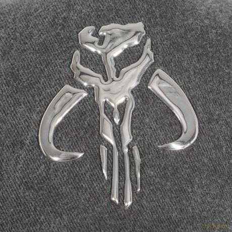 Star Wars The Mandalorian Curved Bill Cap Silver Crest