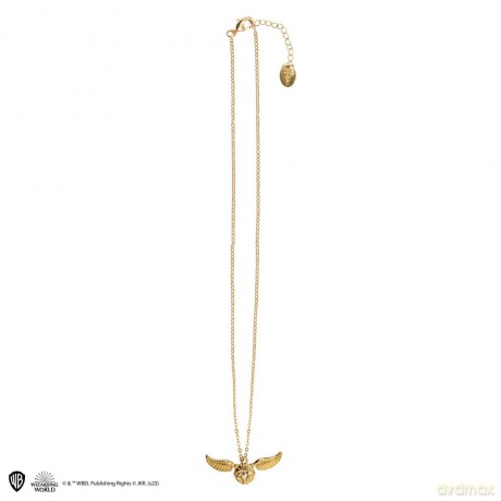 Harry Potter Necklace with Pendant Golden Snitch