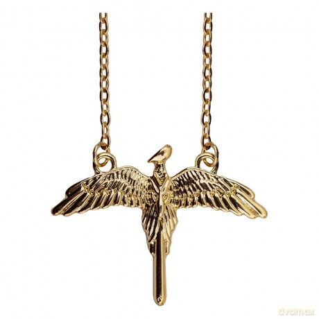 Harry Potter Necklace with Pendant Fawkes