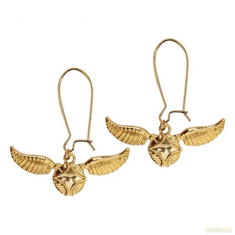 Harry Potter Earrings Golden Snitch