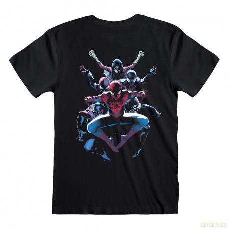 Spider-Man T-Shirt Spiderverse Back Size S