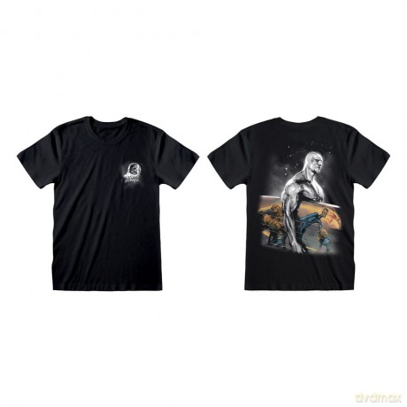 Fantastic 4 T-Shirt Silver Surfer Size L