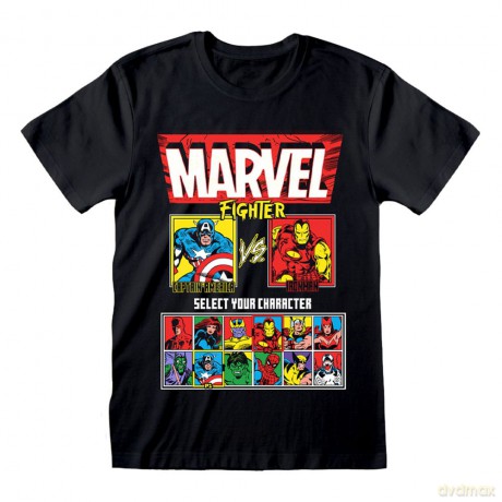 Marvel T-Shirt Vs. Screen Size XL