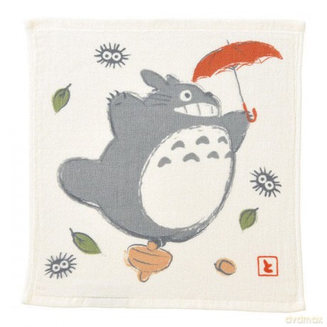 My Neighbor Totoro Imabari Mini Towel Totoro Parasol Big 34 x 36 cm