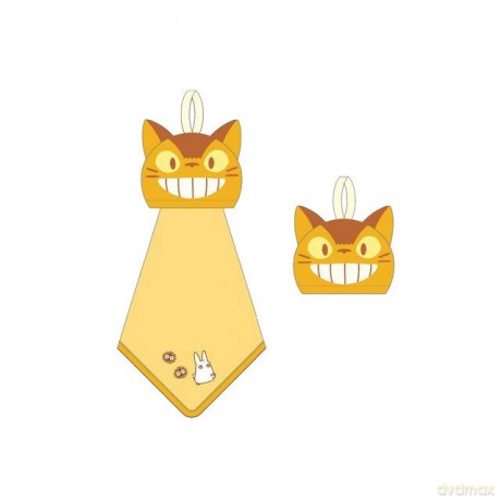 My Neighbor Totoro Pop-Up Mini Towel Catbus 25 x 25 cm