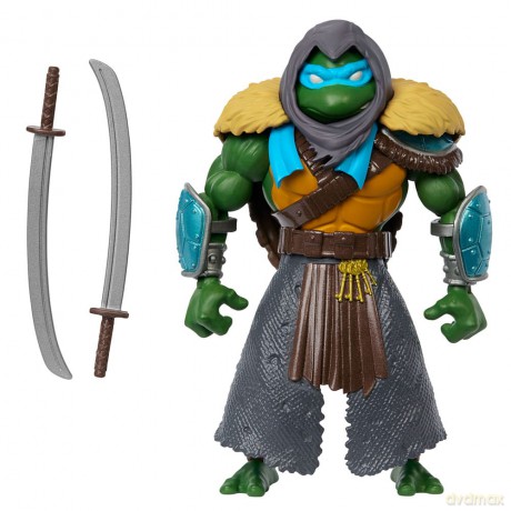 MOTU x TMNT: Turtles of Grayskull Action Figure Stealth Armor Leonardo 14 cm