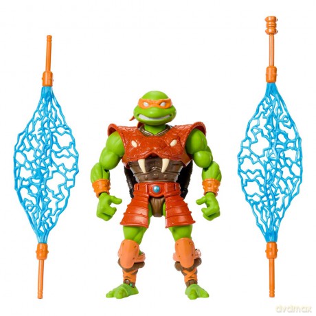 MOTU x TMNT: Turtles of Grayskull Action Figure Michelangelo 14 cm