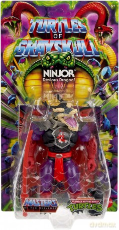 MOTU x TMNT: Turtles of Grayskull Action Figure Mutated Ninjor 14 cm