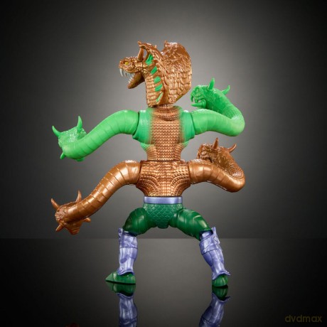 MOTU x TMNT: Turtles of Grayskull Deluxe Action Figure King Hiss 14 cm