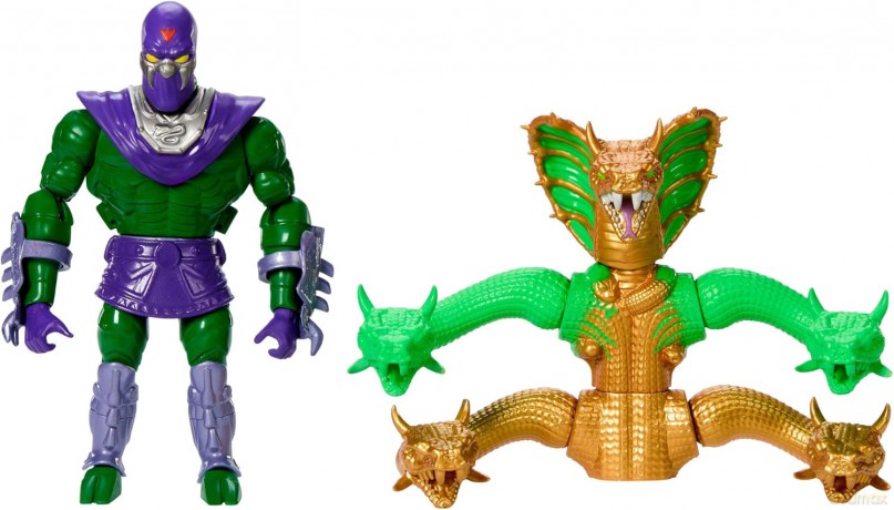MOTU x TMNT: Turtles of Grayskull Deluxe Action Figure King Hiss 14 cm