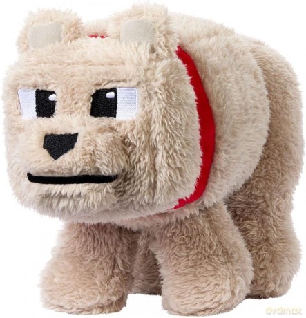 A Minecraft Movie Pluszowa Figurka Dennis the Wolf 20 cm