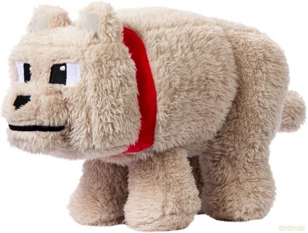 A Minecraft Movie Pluszowa Figurka Dennis the Wolf 20 cm