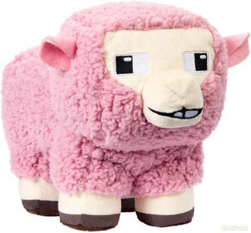 A Minecraft Movie Plush Figure Pink Sheep 20 cm