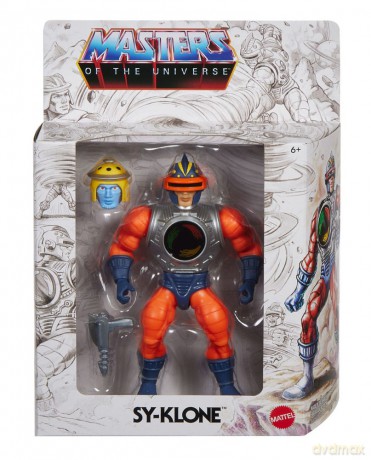 Masters of the Universe Origins Action Figure Sketchbook Series: Sy-Klone 14 cm