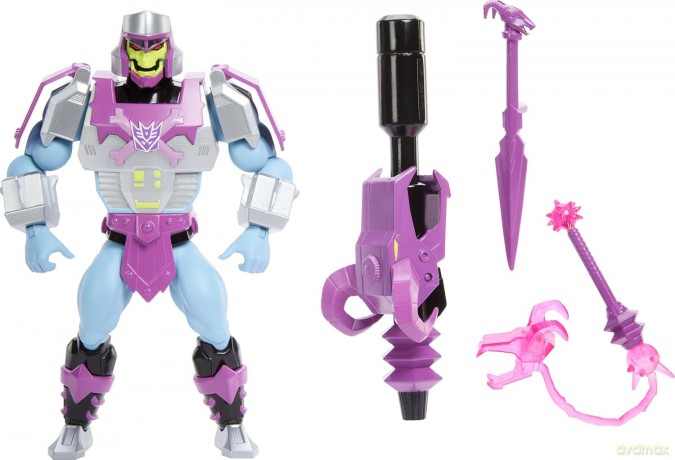 Masters of the Universe x Transformers Action Figure Megatron Armor Skeletor 14 cm