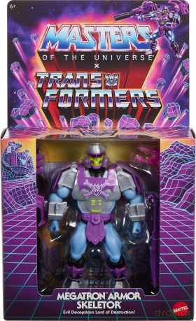 Masters of the Universe x Transformers Action Figure Megatron Armor Skeletor 14 cm