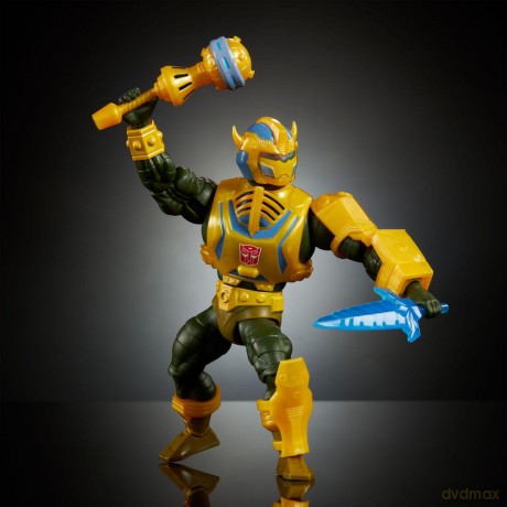 Masters of the Universe x Transformers Action Figure Bumblebee Armor Man-At-Arms 14 cm