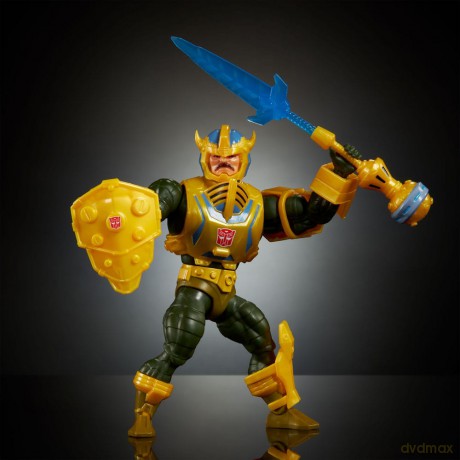 Masters of the Universe x Transformers Action Figure Bumblebee Armor Man-At-Arms 14 cm