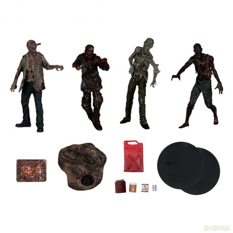 The Walking Dead Action Figures 4-Pack Walkers 13 cm