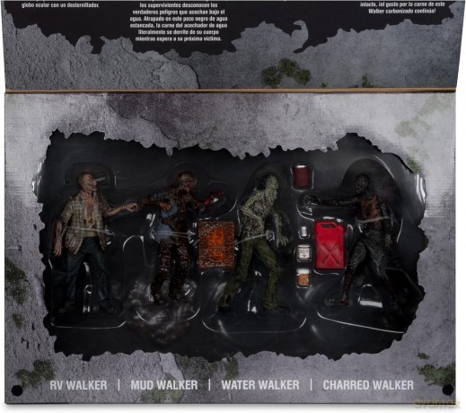 The Walking Dead Action Figures 4-Pack Walkers 13 cm